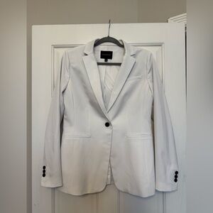 Banana Republic Classic White Blazer